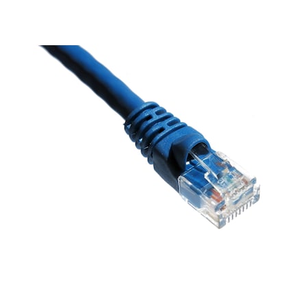 Axiom Manufacturing Axiom 100Ft Cat6A 650Mhz S/Ftp Shielded Patch Cable Molded Boot (Blue) C6AMBSFTPB1C-AX